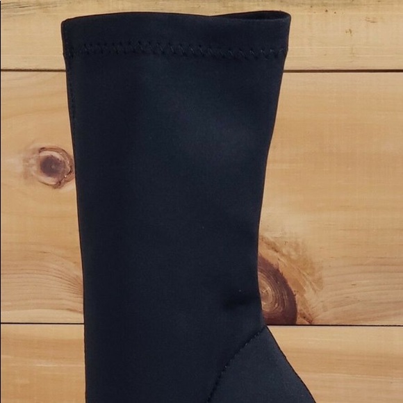 Black stretch acrylic bootie - Picture 5 of 5